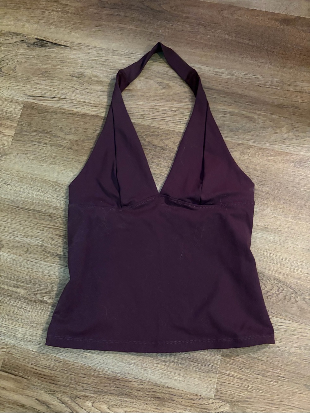 Like New Intimately Free People Have It All Halter Top - burgundy